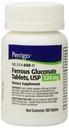 Perrigo Ferrous Gluconate Green Tablets, 324 mg, 100ct (3 ambalaj)