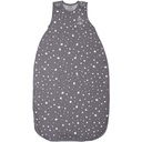 Woolino Toddler Sleeping Sack, 4 Sezon, Merino Wool and Organic Cotton, Baby Sleep Bag, 2-4 Ani, Star Gray