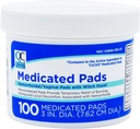 Alegerea de calitate Pad-uri hemoroizi Relief de răcire medicamentate 100 Fiecare conte