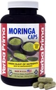 Yerba Prima Moringa, 180 Count Veg Caps - 400mg de Pure, Uscate Leaf Powder, Green Blast of Nutrients, Rich in Antioxidanti, 100% Pure, Super Food, Non-GMO, Vegan Friendly, Gluten-Free, SUA Made