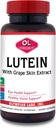 Olympian Labs Lutein 20 mg, 60 capsule Formulate cu FloraGLO și extract de piele de struguri, sprijinirea vederii sănătoase și funcția ochilor