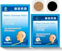 KONGDY 10 Counts Motion Sickness patch-uri pentru copii Adulți, Seasick Patch pentru Cruise de călătorie cu impermeabile și non Drowsy, patch-uri de boală la mare spatele urechii