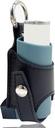 Holder Travel Case for Astma Inhaler, Compact Case for Handy Inhaler for Adulți și copii (Numai cauza) (Black-Black)