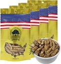 American Ginseng Slices from Wisconsin (Sliced Ginseng Root Wisconsin Grown! Majoritatea oamenilor folosesc pentru a face ceai ginseng! Bun pentru sănătate! (American Ginseng Large Branch, 4 Pachete de 1 lira)