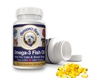 Benson cel mai bun Omega 3 ulei de pește pentru pisici și câini mici - 200 Softgels 500mg - 43% mai mult Omega 3 acizi grasi decat ulei de somon - 100% pur, non-GMO, Natural Pet Food Câine de companie Suplimente ulei de pește