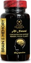 Brain and Memory Supplement - Natural Brain Supplement, Alertness, Gingko Biloba, Focus & Concentration, Cogniva Support - 1 flacon 60 Capsule
