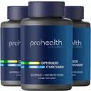ProHealth Turmeric Curcumin Supliment: 285 Times More Biodisponibil - Dezvoltat de neuroscientiști. 1000 mg concentrat Longvida Curcumin Extract per Serving (60 X 500 mg capsule per flacon) (3 ambalaj)
