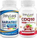 Bariatric Multivitamine cu o capsulă de fier pe zi și CoQ10 100 mg Supliment pentru sănătatea creierului și managementul energiei pentru femei și bărbați - 1 lună de aprovizionare