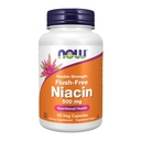ACUM Alimente Suplimente, Niacin (Vitamina B-3) 500 mg, Flush-Free, Dublu Putere, Sanatate nutritionala, 90 Veg Capsule