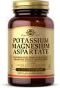 Solgar Magneziu de potasiu Aspartat - 90 Capsule vegetale - Vegan, Gluten gratuit, lactate, Kosher