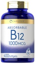 Carlyle Vitamina B12 1000 mcg Absorbable 