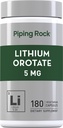 Piping Rock Litiu Orotate Supliment 