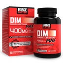 Force FACTOR DIM Max, Dim Supliment 400mg, Estrogen Echilibru pentru femei si barbati, Extra Putere pentru Acnee hormonala, Metabolism, Menopause, POSS, Diindolilmetan, Absorbtie superioara, 60 Capsule