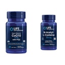 Extensie de viaţă Super Ubichinol CoQ10 cu PQQ, CoQ10, PQQ & N-Acetyl-L-Cysteine (NAC), Immune, Respirator, Ficat Health