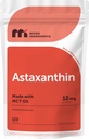 Micro Ingrediente Astaxanthin 12mg cu ulei MCT, 120 Softgels, 4 Luna de aprovizionare 
