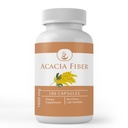 INGREDIENTE ORIGINALE Pure Acacia Fiber, (100 capsule) Pure, Nu Aditivi sau Fillers, Lab verificate