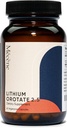 Litiu Orotat 2,5 mg litiu elementar, 60 capsule vegetariene, supliment alimentar, non-GMO