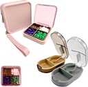 Pill Organizator și Pill Cutter Splitter Set