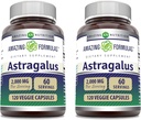 Amazing Formulas Astragalus 2000 mg Per Serving Capsule Supliment 