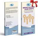 Augmentarea sânilor Provizii de recuperare - Foi de silicon pentru vindecare - Confortabil sub post-op Bra (4 buc)
