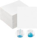 100 Pcs Vomit Absorbtive Pad de unică folosinţă Barf Paper Bulk pentru Emesis Bags Transformă voma în Gel Sarcina Greaţă Dimineaţa Stare de rău Auto Taxi Airplane Travel, poate ţine 18, 6 Oz/ 550 ml