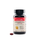 NatureWise Vitamina B12 1000 mcg - Supliment alimentar pentru sprijinirea metabolismului energetic, Claritatea mentală, Sănătatea sistemului nervos - Easy-to-Swallow, Soy & Gluten-Free, non-GMO - 150 Conte[150-Day Supply]