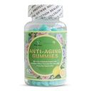 Gumiile anti-îmbătrânire, promovează întinerirea noi celule de piele de producție, Anti-Wrinkle and Skin Firmness Support, Lemon Flavor, 60 Conte
