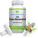 Trans-Resveratrol Supliment - Capsule organice 