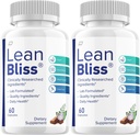 Lean Bliss Pills, Lean Bliss Recenzii, Lean Bliss Advanced Formula Pilule, Lean Bliss Toate capsulele naturale supliment Formula, Lean Bliss Healthy Greutate suport (2 ambalaj - 120 capsule)