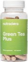 Capsule de extract de ceai verde cu EGCG și extract de cafea verde - Supliment vegetal organic cu suport de digestivie pentru femei și bărbați, Vegan, 60 pastile