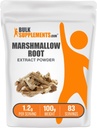 BulkSupplements.com Marshmallow Root extract pulbere - Marshmallow Root Supplement, Herbal Supplement - Gluten Free, 1.2g per Serving, 100g (3.5 oz) (Pachet de 1)