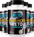 (5 ambalaj) Pastile Keto shred, capsule Keto Premium Shred pierdere în greutate, toate suplimentele naturale Keto pentru a sprijini fitness și obiectivele corpului, Recenzii oficiale ShreddedKeto (300 capsule)