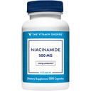 Vitamina Shoppe Niacinamida 500MG, susține nivelurile de colesterol deja în intervalul normal, o dată pe zi (100 capsule)