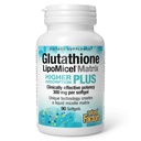 Factori naturali Glutatione LipoMicel Matrix, 300 mg, oferă o absorbţie mai mare şi suport puternic antioxidant, 90 Softgels