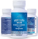 TU EȘTI Natural Conception Vitamine de fertilitate pentru femei - Vitamine prenatale - Myo-Inositol, D-Chiro Inositol & Folat, Regulamente ciclu, Ovulație de ajutor, Suport hormonal și ovarian, Vitex, 30 zile de aprovizionare