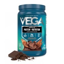 Vega Proteina + Nutritie - 20g Proteina de mazăre pe bază de plante, Ciocolata, 17 Serviri, Vegan Keto Superfood, Antioxidant-Rich, Gluten gratuit, lactate gratuit, carbohidrat scăzut, 1.4lbs (Packing May Vary)