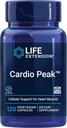 Life Extensie Cardio Vârf - Extract de Hawthorn (Leaf, Flower, Stem) Supliment cu Arjuna Extract pentru suport cardiac - De două ori pe zi - Gluten gratuit, non-GMO, vegetarian - 120 capsule