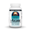 Sursa Naturals Free Form L-Arginină, promovează o circulaţie crescută* - 500 mg - 100 capsule