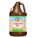 Lily of The Desert Aloe Vera Gel - Fillet interior consistență mai groasă Aloe Vera băutură cu vitamine naturale, enzime digestive pentru sănătate gută, relief stomacal, Wellness, stralucire piele, 128 Fl Oz