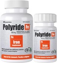 Complex de fier polizaharidă, anemie deficitară, Ușor pe stomac cu suport energetic și 150 mg de fier elementar, 350 mg - 100 capsule