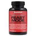 MuscleMeds Feast Mode Apetit Stimulant Gain Greutate pastile Enzime digestive Sigure și eficiente 90 Capace, Nearomat, 90 Conte
