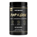 Anabolic Warfare Pump-N-Grow Muscle Pump Supliment Caffeine Free Pre Workout cu L-Citrulline, L-Arginina, Beta-Alanină (Au Naturel 
