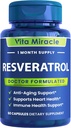 Suplimentul Resveratrol 1200mg potenta mare - Organic Trans Resveratrol cu absorbție îmbunătățită pentru suplimente Cellular și Cognitive de sănătate - NeGlob Comparați Acest 1200 mg pentru alţii 500 mg sau 1000 mg