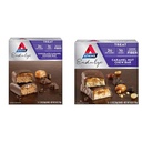 Atkins Endure Ciocolata Caramel Mousse Bar 5 Conte și Caramel Nut Chew Bar 5 Conte Bundle