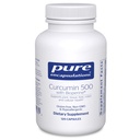 Pure Encapsulations Curcumin 500 with Bioperine - Antioxidant Supplement to Support Joints, Tesut, Ficat, Colon & Cellular Health* - with Turmeric Curcumin & Bioperine - 120 Capsule