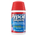 Pepcid Complete Acid Reductor + Antiacid Tablete masticabile, Arsuri la stomac, Berry, 50 ct (Pachet mai Vary)