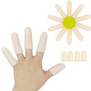 Gel Deget Cots, Deget protector Suport (14 PCS) NEW MATERIAL Finger mâneci mare pentru Degetul de declanșare, Eczema mână, Cracking deget, Artrită deget și mai mult. (10pcs lung + 4pcs scurt)