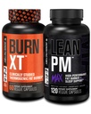 Fabrica Jacked Burn-XT Clinic Studiat pierderea in greutate termogenica (60 capsule) - Lean PM MAX Ajutor pentru somn (120 capsule) pentru suprimarea apetitului (180 capsule)