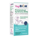 VagiBiom Relief Menstrual Sa presupuneri (5 supozitoare) cu ulei de calendula, unt de cacao, Turmeric și VIT E care ajută cu perioada Crampa, Swings Mood. Vindecarea ţesuturilor. SUA Made, Vegan, Hormone-Free