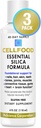 Cellfood Formula esentiala de silicon anti-Aging - 4 fl oz, 3 ambalaj - Suporturi sanatoase oase, articulatii, par, piele, unghii, dinti si gingii - Usor de absorbit - Gluten & Tiaminaza gratuit, non-GMO - 120-Day Supply